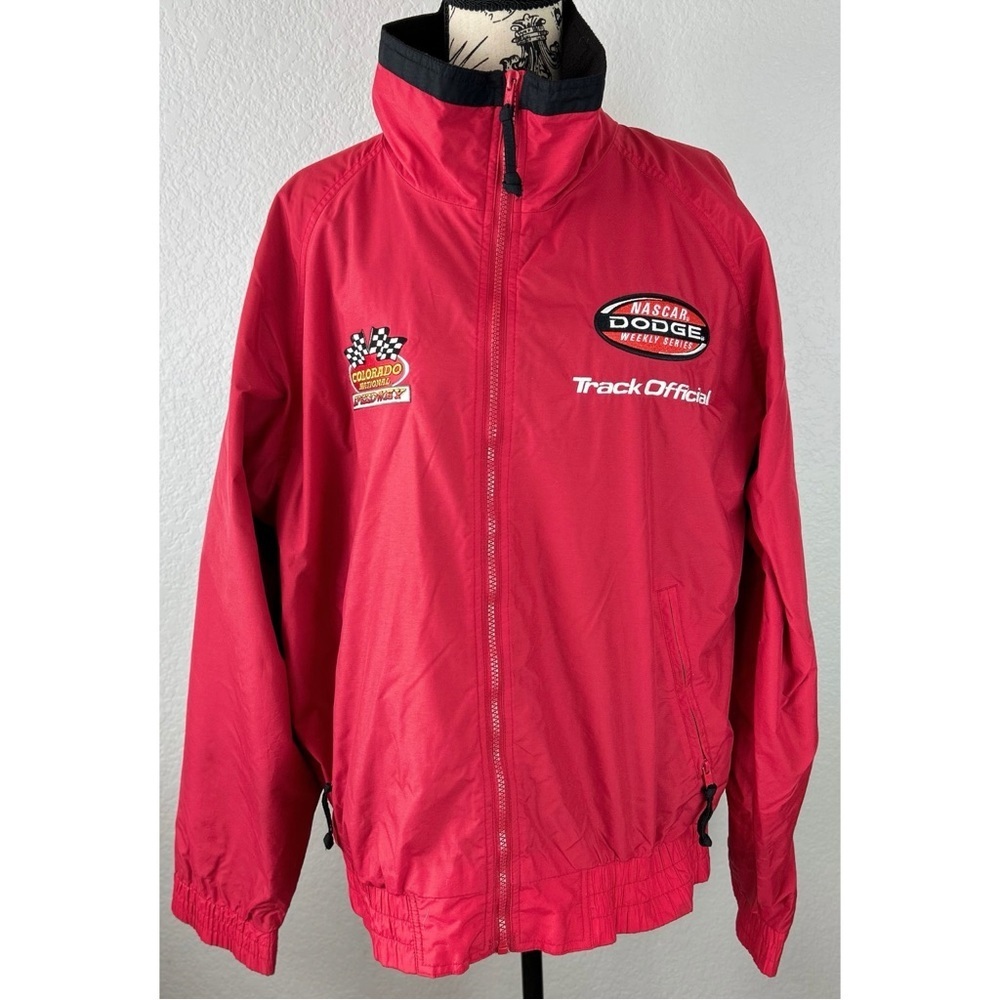NASCAR Vintage Dodge Racing Track Official Jacket Colorado National Speedway XL